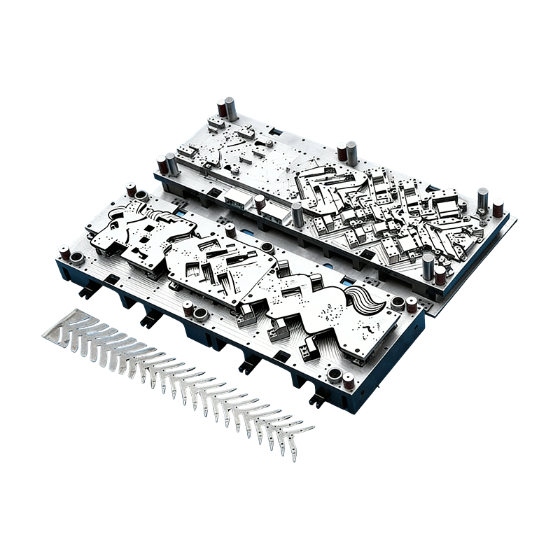 Progressive molds for automotive parts