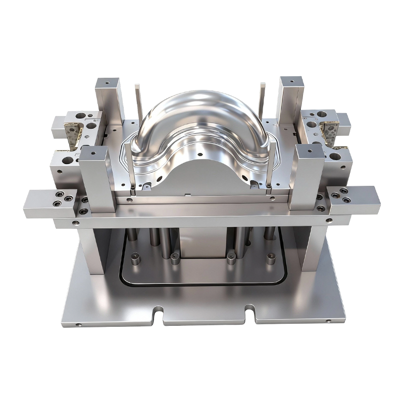 Deep drawing mold for front and rear wheels of two-wheeled electric vehicles